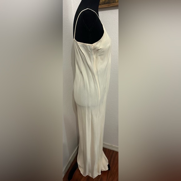 Comme de Garçons Cream Maxi Slip Dress - Size Small - Picture 2 of 5